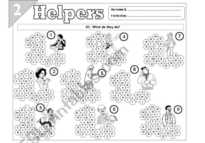 Helpers crossword makingfriends key