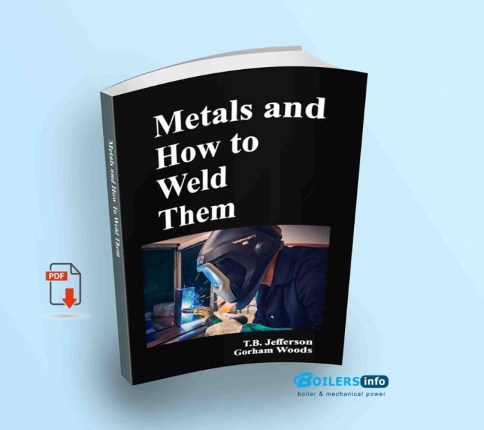 Metals and how to weld them book