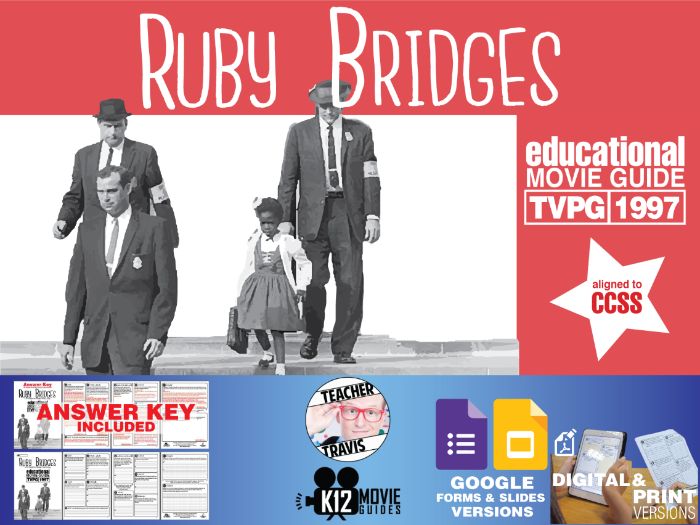 Questions for ruby bridges movie