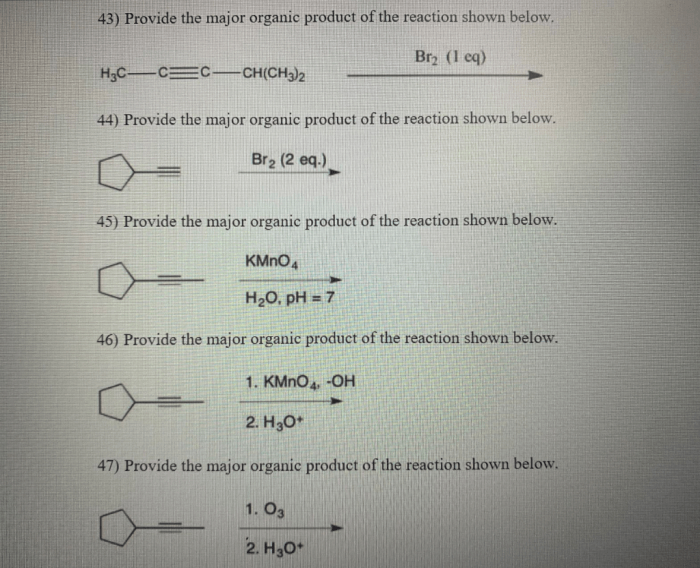 Provide the major organic product of the reaction shown. pbr3